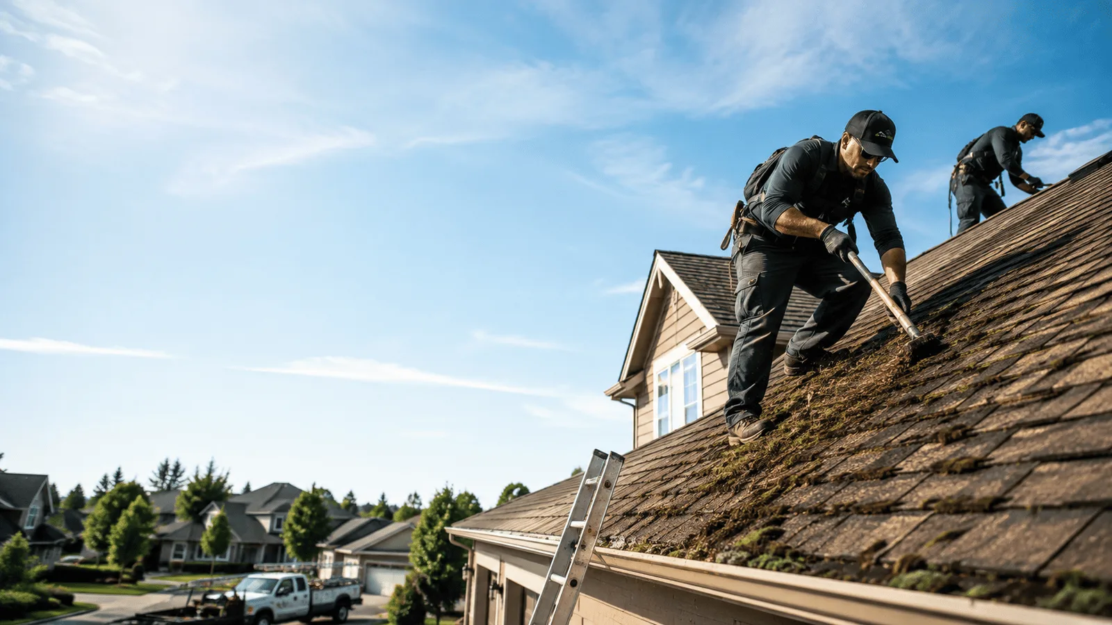 Roof Moss Removal in Paragon, IN near me